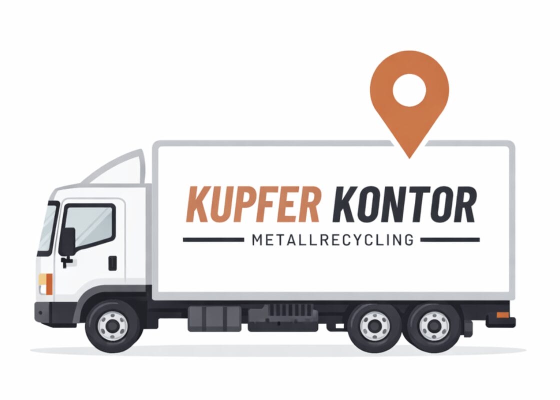 Kupfer Abholung